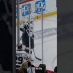 Nothing better than mic’d up Captain content 🖤 #lakings #hockey