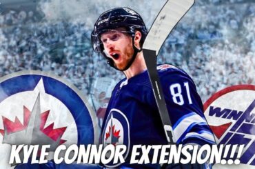 KYLE CONNOR SIGNS 8 YEAR EXTENSION WITH THE WINNIPEG JETS!!!