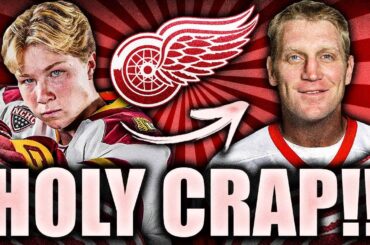 THIS DETROIT RED WINGS PROSPECT JUST BROKE BRETT HULL'S RECORD: MAX PLANTE