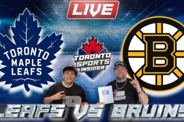 🔴 LIVE Toronto Maple Leafs vs Boston Bruins | NHL LIVE Stream Reaction & Play By Play