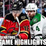 Dallas Stars vs. Ottawa Senators | Full Game Highlights | ESPN NHL