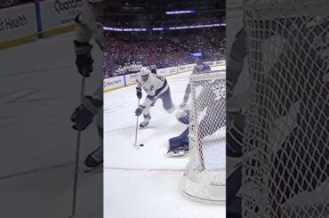 MACKENZIE BLACKWOOD GETS HELP FROM HIS TEAM 🚨 | Huge Save  #hockey #goalielife #nhl #sports #ice