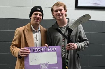 Hockey Fights Cancer Night 2025 | Gerry Mayhew and Jesse Sellers