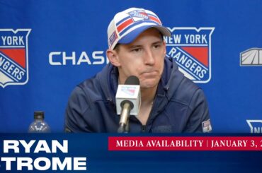 New York Rangers: Ryan Strome Postgame Media Availability | Jan. 3, 2022