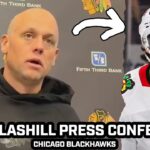Jeff Blashill Gives Injury UPDATE on Frank Nazar & Talks Blackhawks Confidence After Road Trip