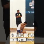 Ty Glover Rolled His Ankle Mid-Game!