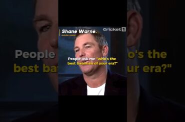Who's the best batsman? 👀 #cricket #shanewarne #brianlara #sachintendulkar
