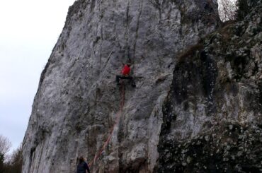 Král z E55 9-/9 pokus (Moravský kras, Rudice, Masiv hradu)