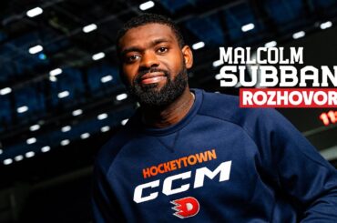 Malcolm Subban po prvním tréninku v Pardubicích