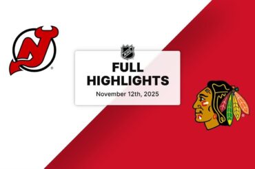 NHL Highlights | Devils vs. Blackhawks | November 12, 2025