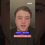 Noah Dobson est honoré de pouvoir jouer dans « le meilleur marché de hockey au monde »! 🫶🏻