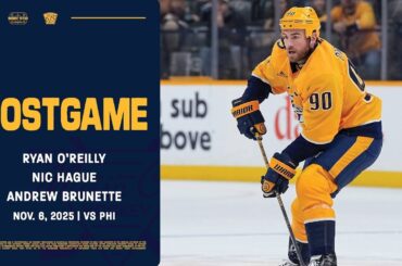 Hague, O'reilly & Brunette - Postgame: Nov. 6, 2025