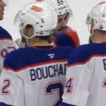 Oilers' Evan Bouchard Blasts One From The Point To Open The Scoring Vs. Flyers