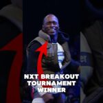 When Jordan Myles won the NXT Breakout Tournament #wwe #wrestling #shorts
