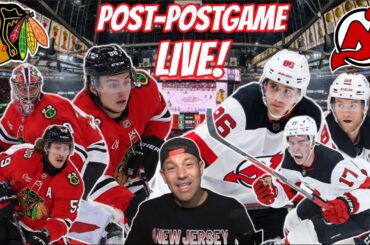 NJ Devils vs. Chicago Blackhawks Post-Postgame LIVE! 11/12/25 SIMON NEMEC OVERTIME HAT TRICK!