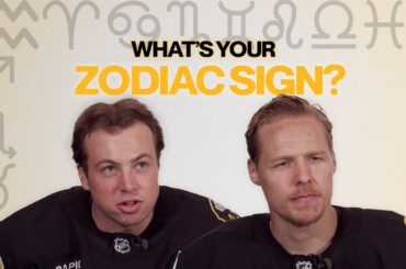 Do the Boston Bruins Believe in Zodiac Signs? | Spill the B's