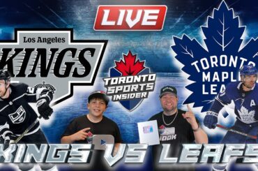 🔴 LIVE: LA Kings vs Toronto Maple Leafs | NHL Live Stream Reaction & Play-By-Play