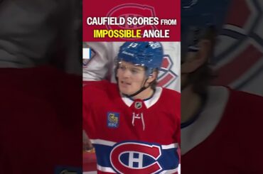 CAUFIELD can score from ANYWHERE 🤯📐