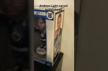 Andrew Ladd signed bobblehead #hockey #jets
