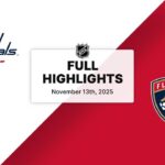 NHL Highlights | Capitals vs. Panthers | November 13, 2025