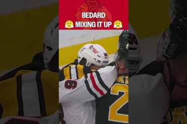 Bedard getting in the MIX! 😤🥊