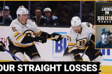 BRUINS EXPOSED: Four Straight Losses Reveal Serious Lack of Offense