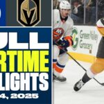 New York Islanders at Vegas Golden Knights | FULL Overtime Highlights - November 13, 2025