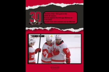 Sheldon Dries Third Goal of the 2025-26 Season for the Grand Rapids Griffins