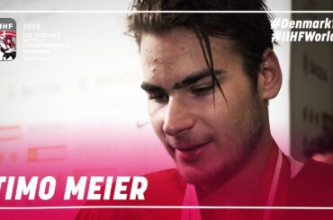 Interview with Timo Meier | #IIHFWorlds 2018