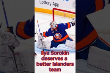 Is Ilya Sorokin A Top 5 Goalie In the NHL? Hopefully The #newyorkislanders Can Get Him Some Help