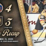 HIGHLIGHTS | New York Islanders 4, Vegas Golden Knights 3,  OT | Nov. 13, 2025