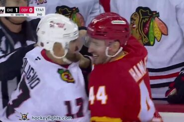 Nick Foligno vs Joel Hanley Nov 07, 2025