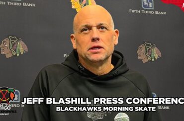 Jeff Blashill on Blackhawks Injuries, 2nd-Period Struggles & OT Strategy
