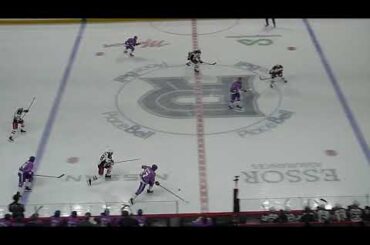 Joshua Roy of the Laval Rocket scores vs. the Hartford Wolf Pack 11/7/25