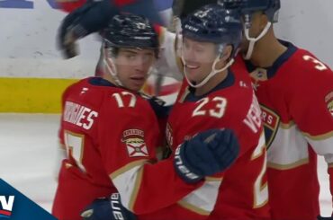 Panthers' Evan Rodrigues Finds Back Of Net For 100th Career Goal