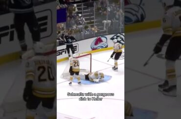 Nick Schmaltz Beautiful Feed To Keller For The Tap In