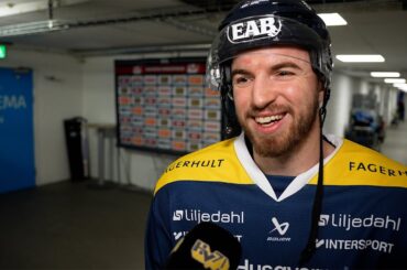 Lukas Rousek inför morgondagen match mot Leksand