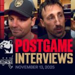 "Doesn't look like he's slowing down anytime soon." | Postgame Reaction vs Capitals | 11.13.25