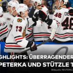 EISHOCKEY: Überragender Reichel! Auch Peterka und Stützle treffen für ihre Teams | NHL-Highlights