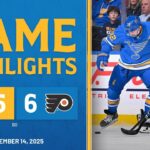 Game Highlights: Flyers 6, Blues 5 (SO)