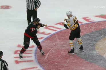 Tanner Jeannot fights Kurtis MacDermid 11/13/25