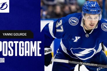 Postgame Media | Yanni Gourde