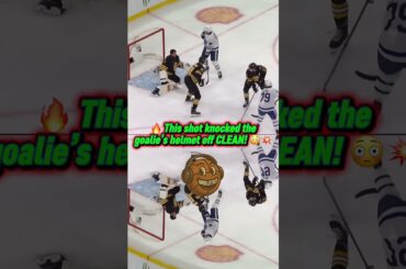 94 MPH Philippe Myers takes helmet off of Jeremy Swayman. Toronto Maple Leafs vs. Boston Bruins #NHL