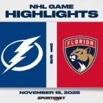 NHL Highlights | Lightning vs. Panthers - November 15, 2025