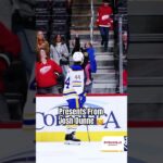 A man of the people ☺️ #nhl #hockey #fans