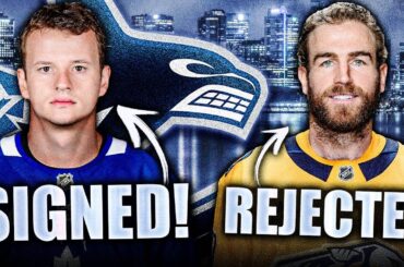 HUGE CANUCKS NEWS: DAVID KAMPF SIGNS + RYAN O’REILLY TURNED VANCOUVER DOWN
