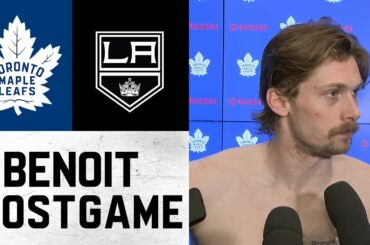Simon Benoit | Post Game vs Los Angeles Kings | November 13, 2025