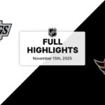 NHL Highlights | Kings vs. Senators | November 15, 2025