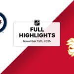 NHL Highlights | Jets vs. Flames | November 15, 2025