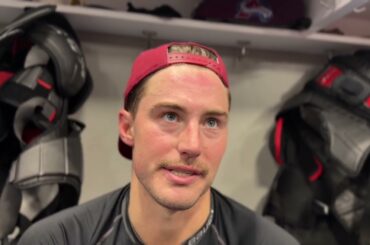 Ross Colton on playing with Brindley, impact of Landeskog’s return